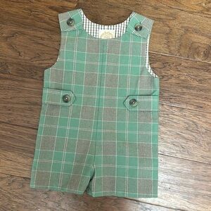 TBBC 12-18 month Holiday Plaid Jon Jon nwt